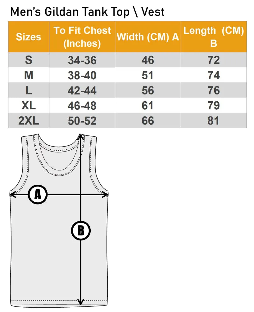 2 Tone Evolution 2Tone Mens Vest Tank Top