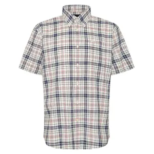 Barbour Drafthill Regular Fit Mens Shirt - Navy