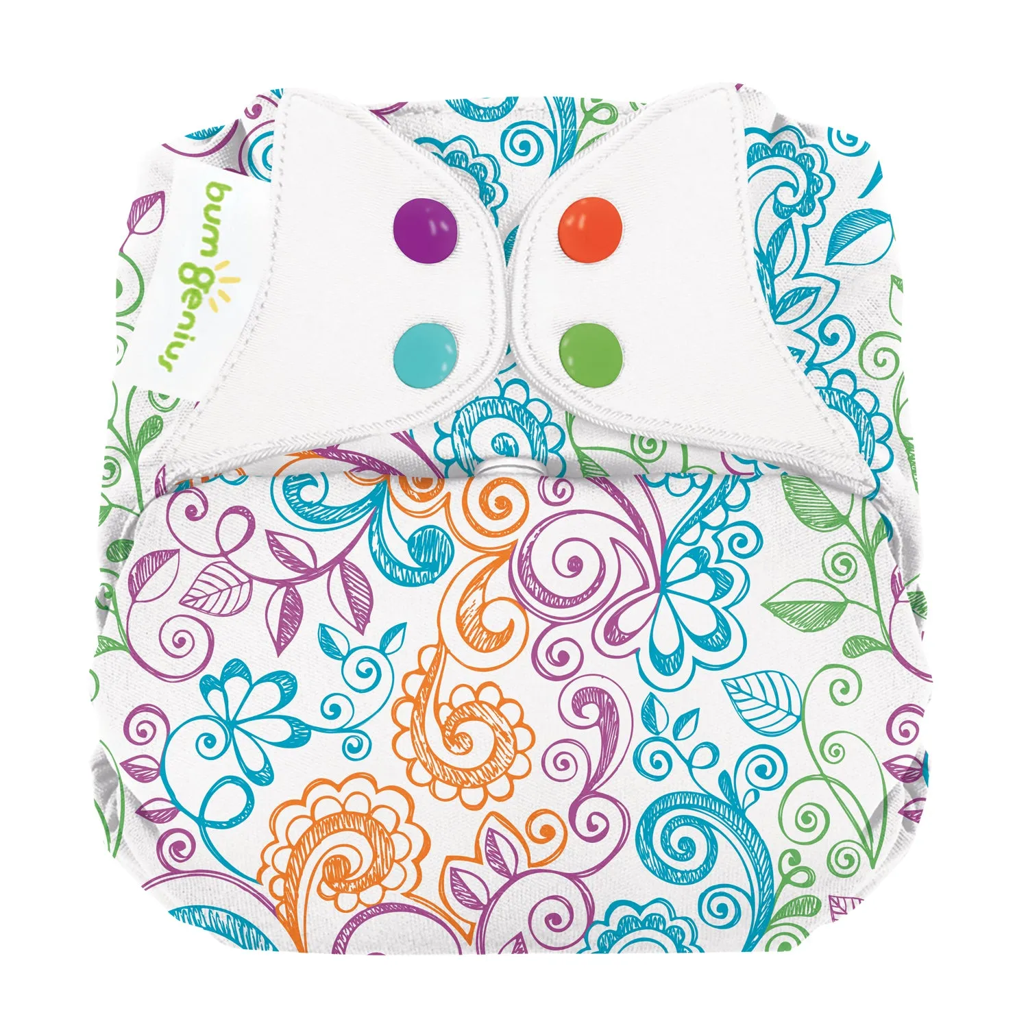 bumGenius Elemental One-Size Cloth Diaper - New Fully Lined Version