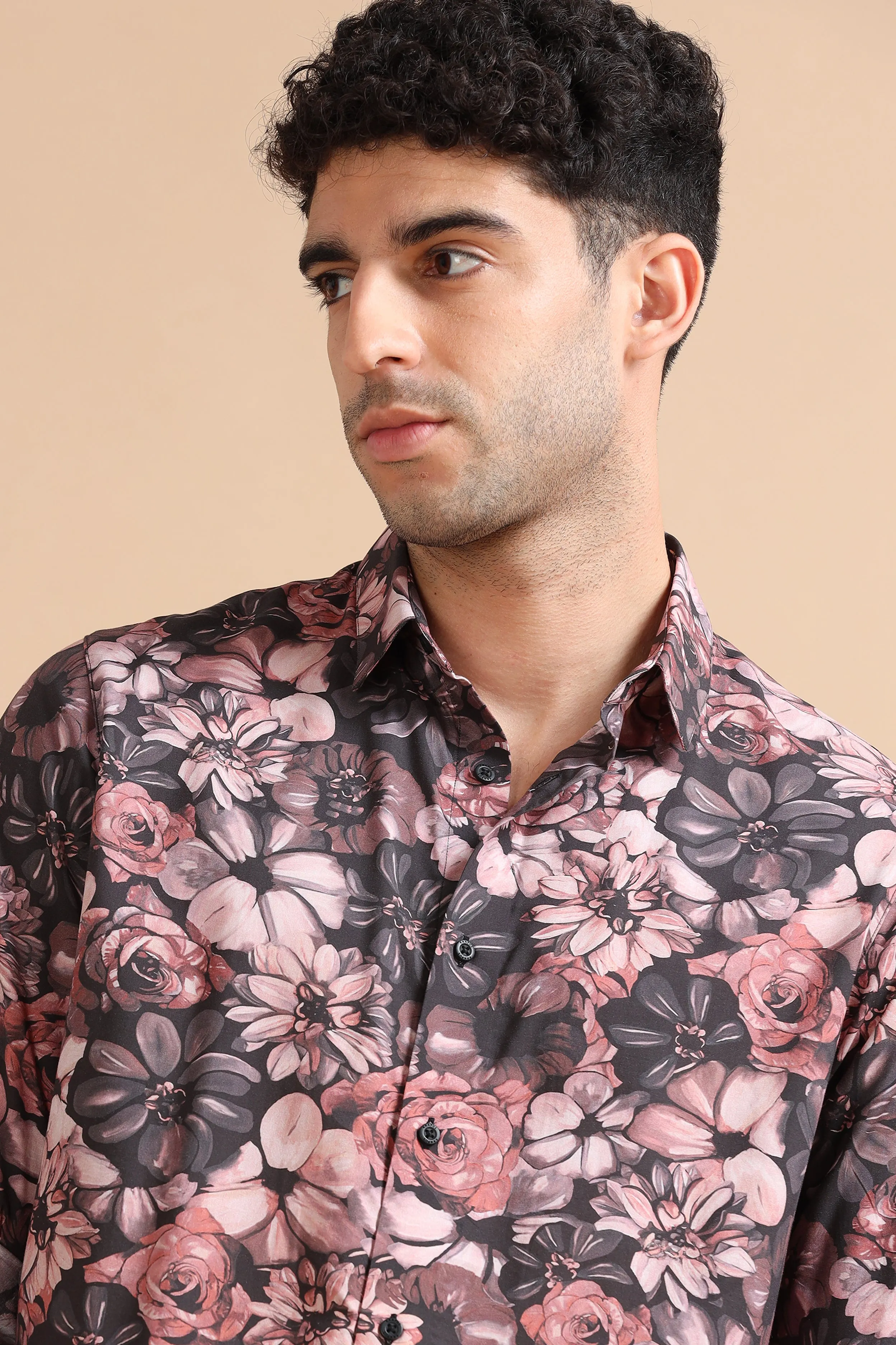 Floral Fusion Print Shirt