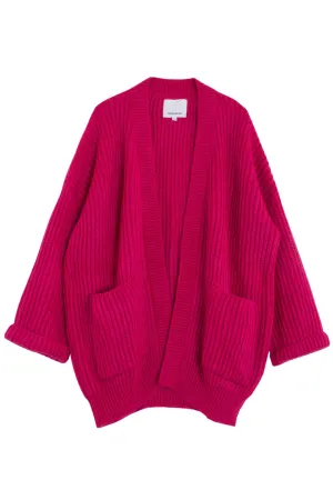 Fuchsia XXL Bruno Cardigan