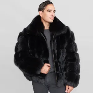 Full Pelt Real Fox Fur Collar Bombers