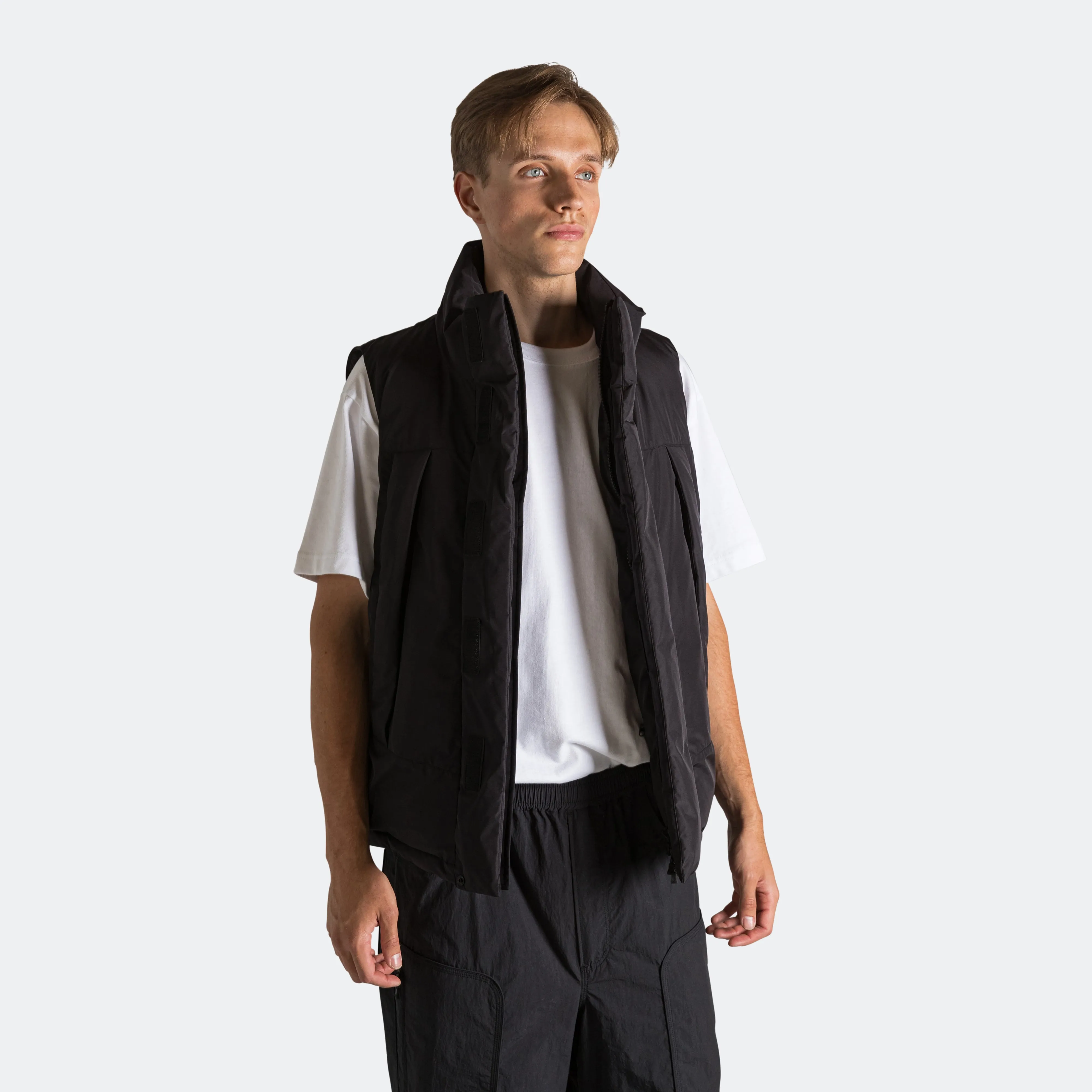 Gore-Tex Windstopper Field Down Vest - Black