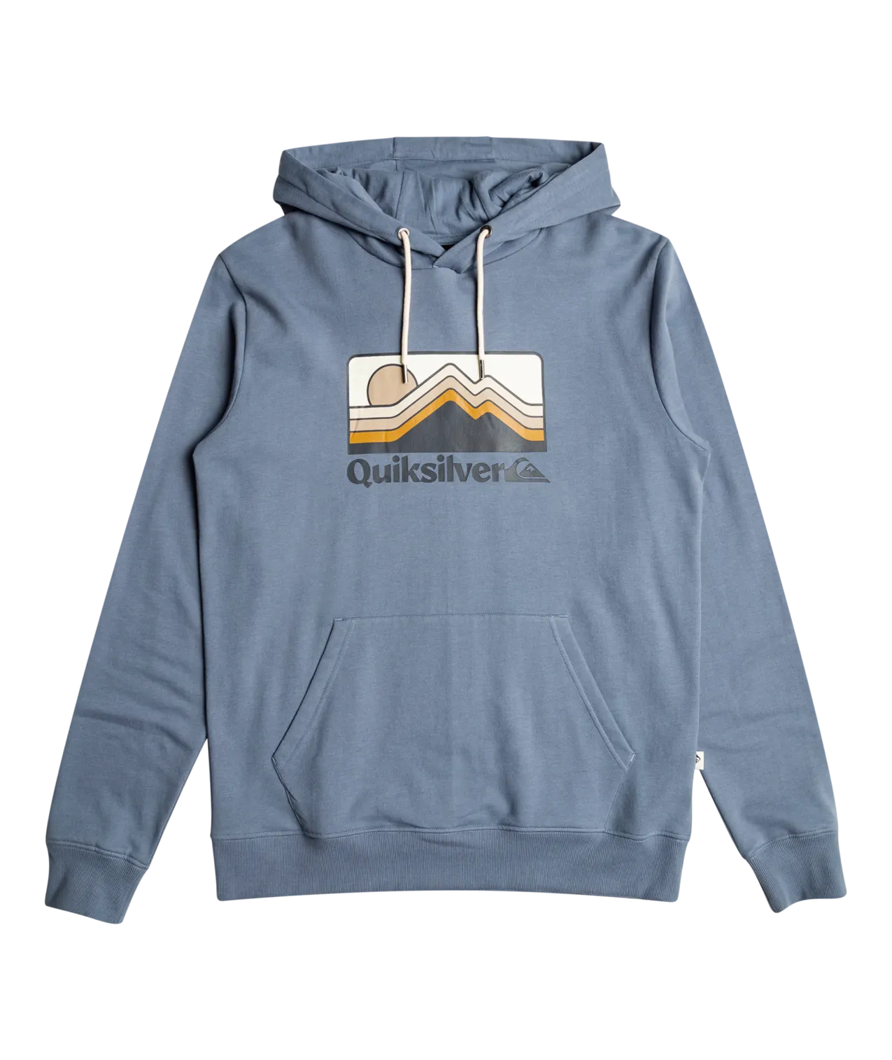 Gradient Mountains Hoodie in Flint Stone