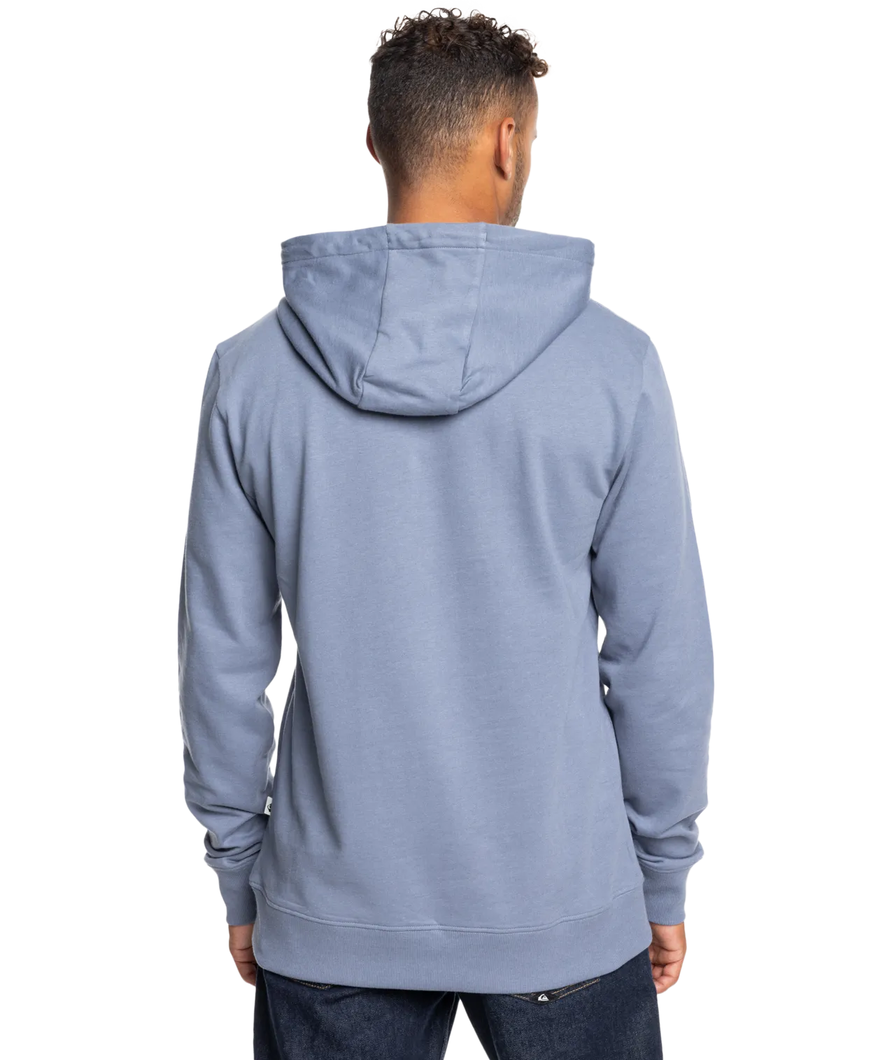 Gradient Mountains Hoodie in Flint Stone