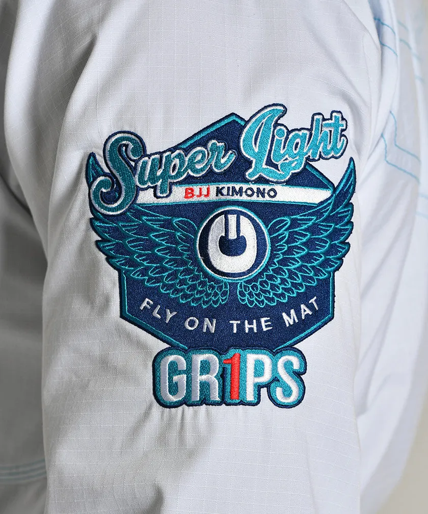 Grips "Superlight" BJJ Gi - White