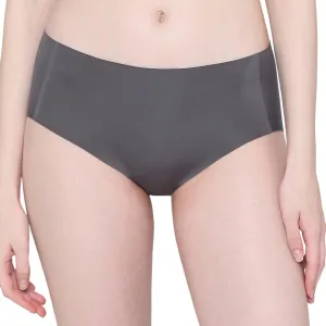 Invisible Comfort Mid-Waist Full Coverage Seamless Everyday wear Hipster Panty - Grey