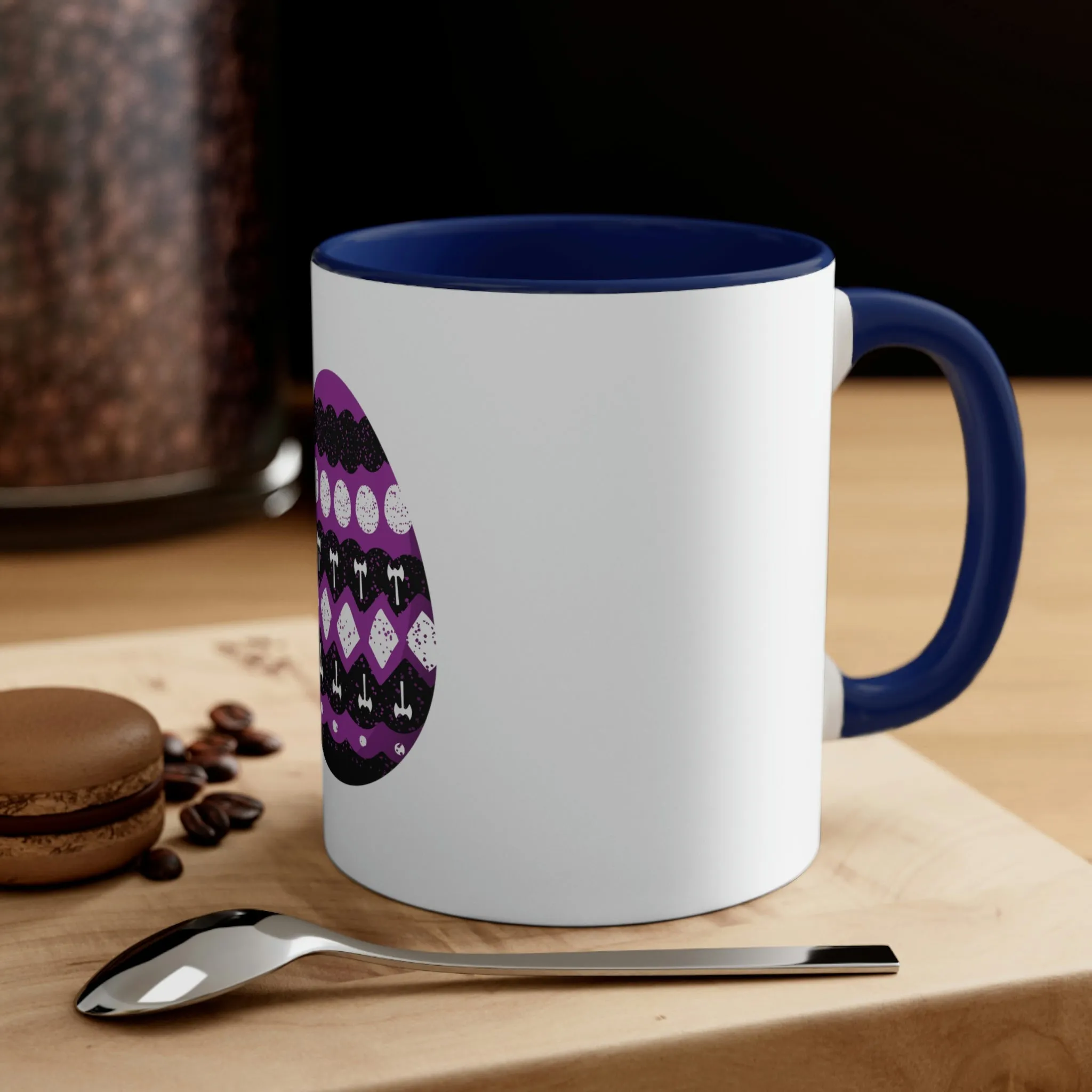 Labrys Lesbian Flag Accent Coffee Mug Easter Festival - Easter Egg