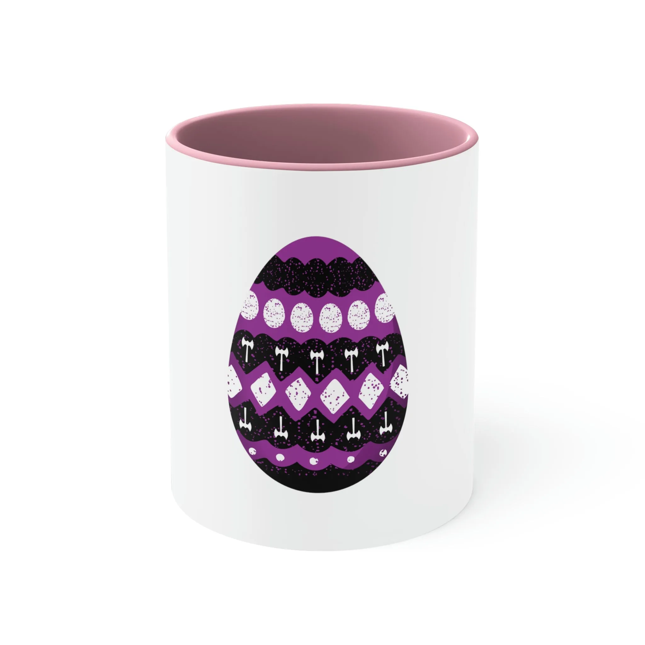 Labrys Lesbian Flag Accent Coffee Mug Easter Festival - Easter Egg