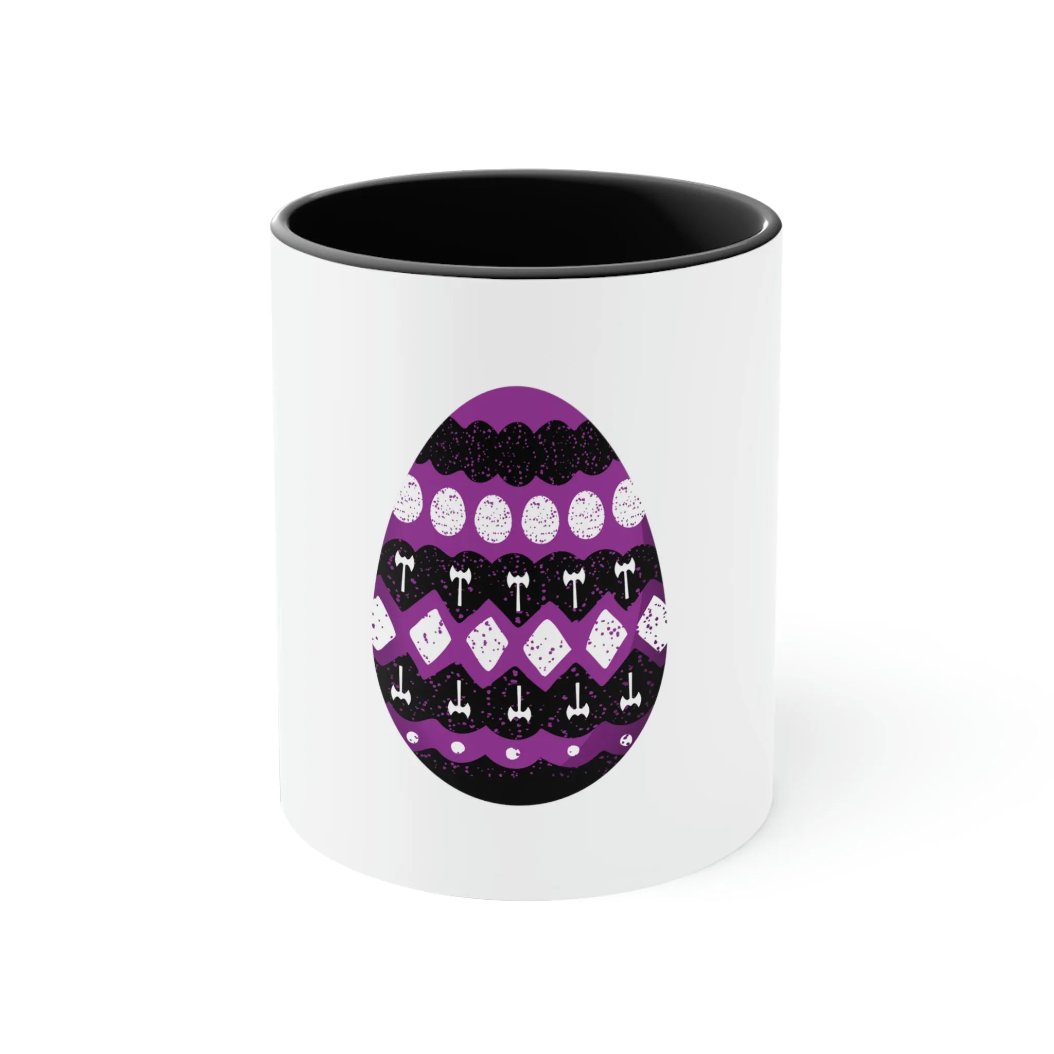 Labrys Lesbian Flag Accent Coffee Mug Easter Festival - Easter Egg