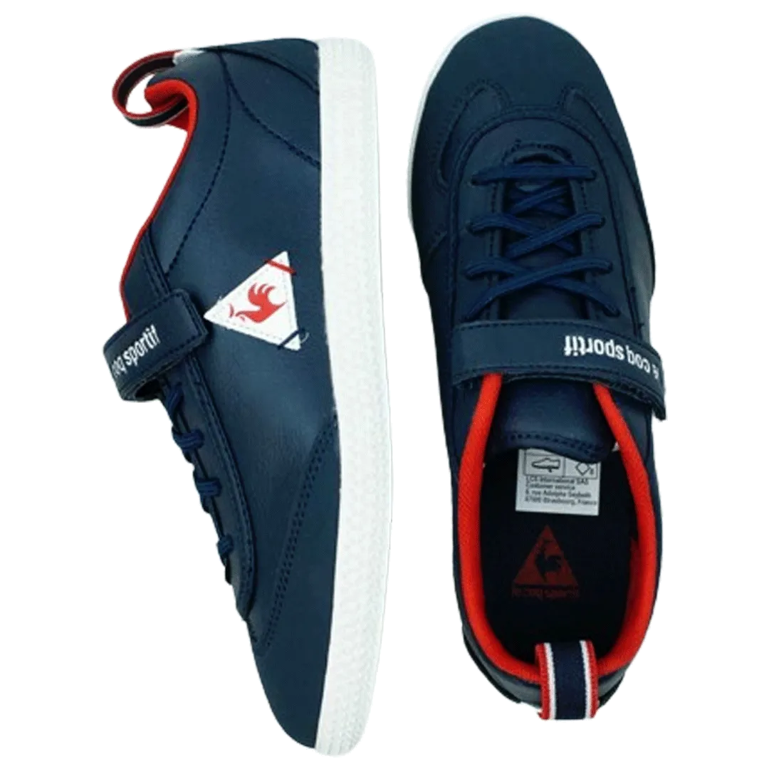 Lecoq Sportif Kids Provencale Blue Red Sneaker