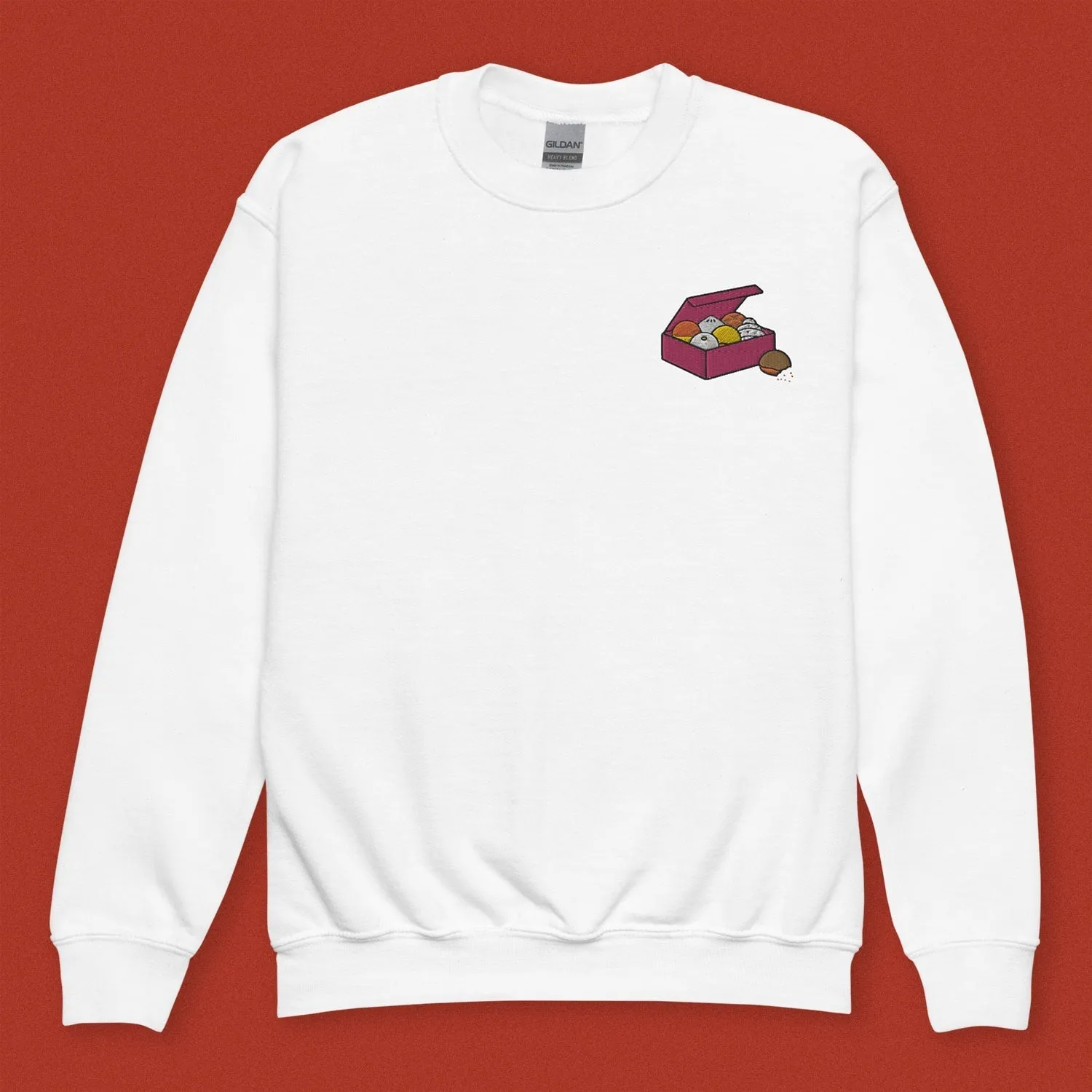 Let's Get This Bread Embroidered Kids Sweatshirt