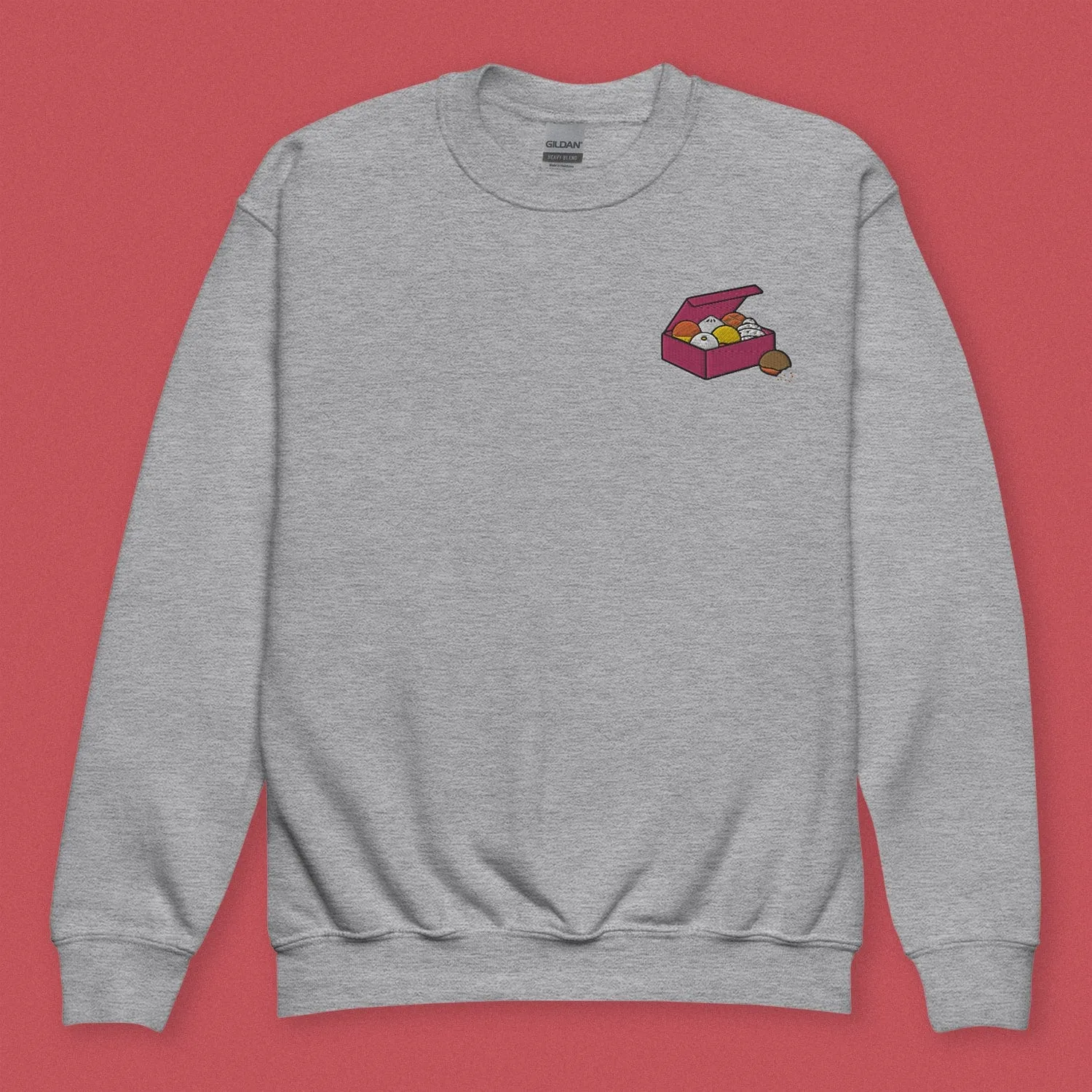 Let's Get This Bread Embroidered Kids Sweatshirt