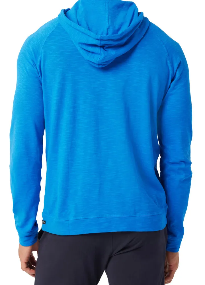 Long Sleeve Hoodie in Slub Cotton G3171