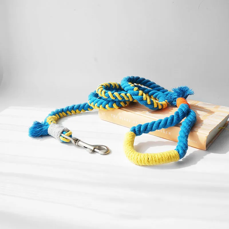 Loofie Colorful Dog Leash: Eco-friendly, Stylish, and Comfy