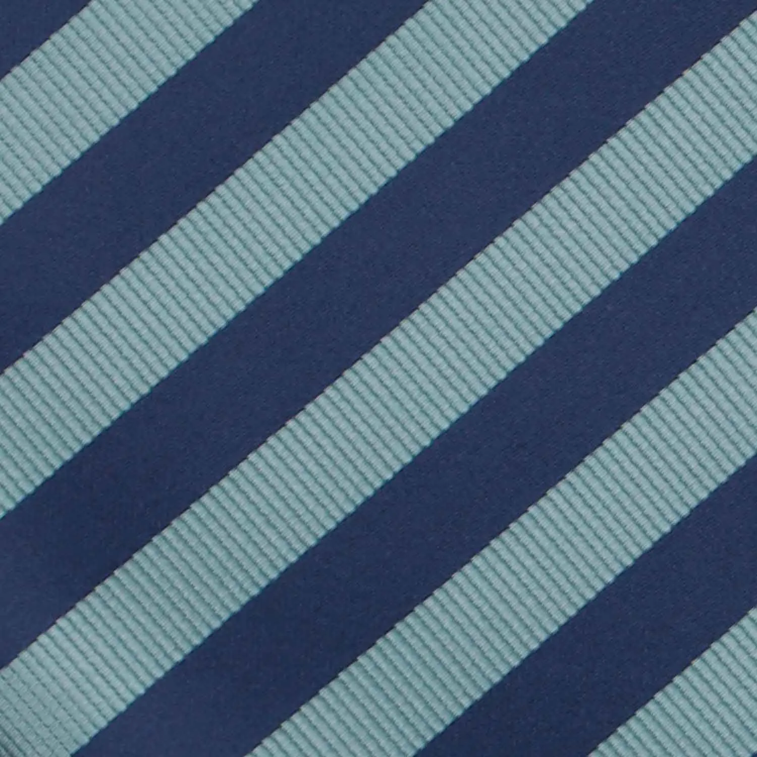 Marine Blue Formal Striped Tie