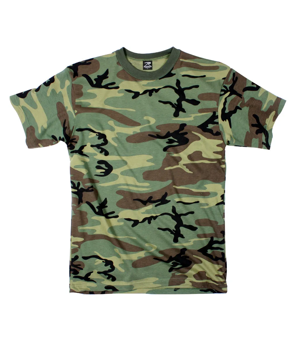 Rothco Camouflage T-shirt - Woodland