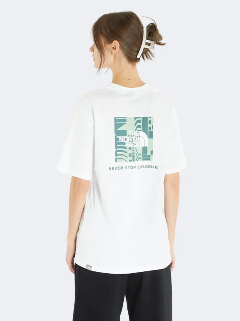 The North Face Relaxed Redbox Women Lifestyle T-Shirt White/Misty