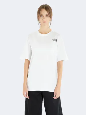 The North Face Relaxed Redbox Women Lifestyle T-Shirt White/Misty