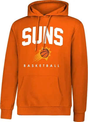 Ultra Game NBA Official Men's Super Soft Teamster Hoodie Sweatshirt, Phoenix Suns, Team Color|Phoenix Suns