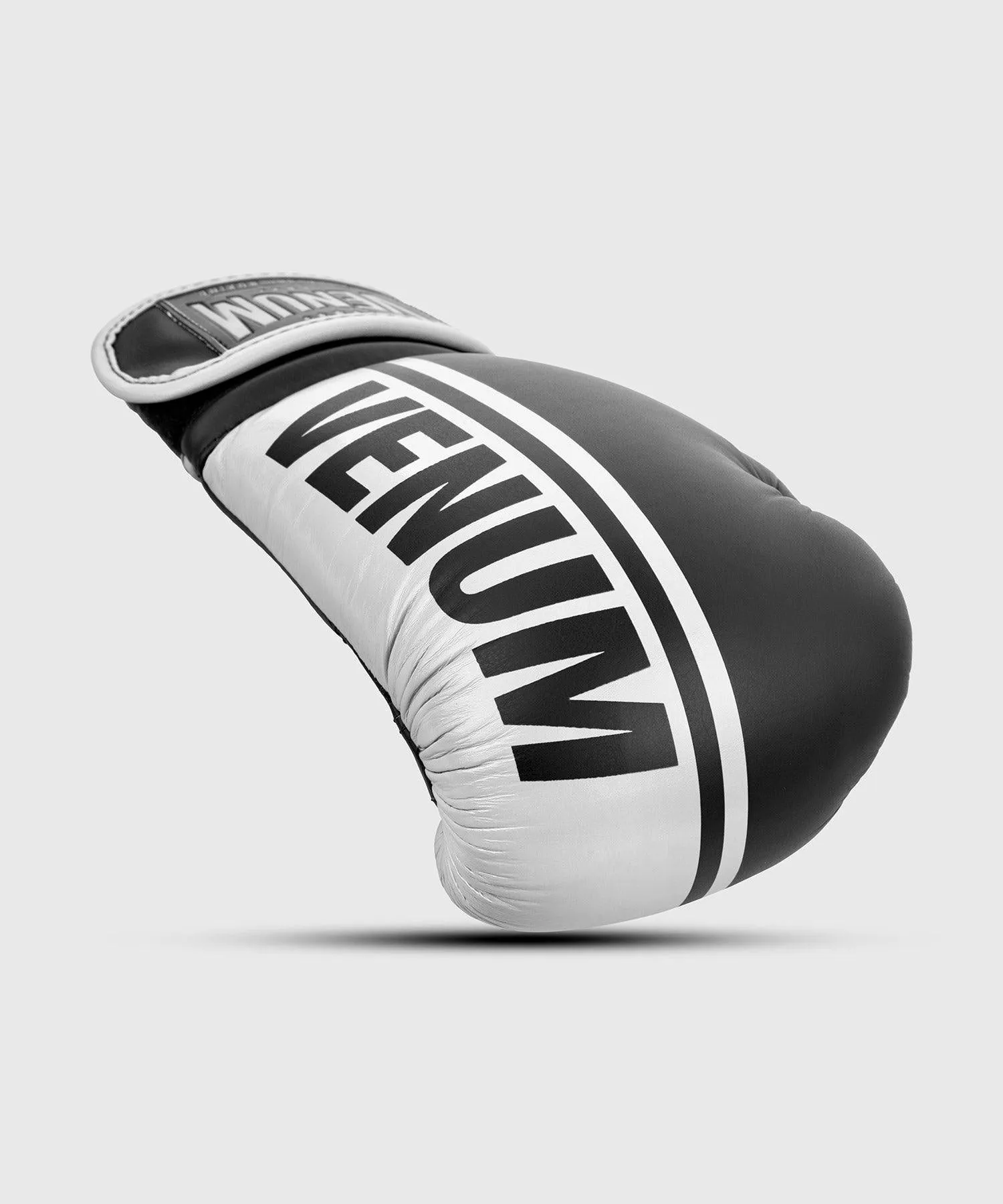 Venum Shield Pro Boxing Gloves Velcro - Black/White