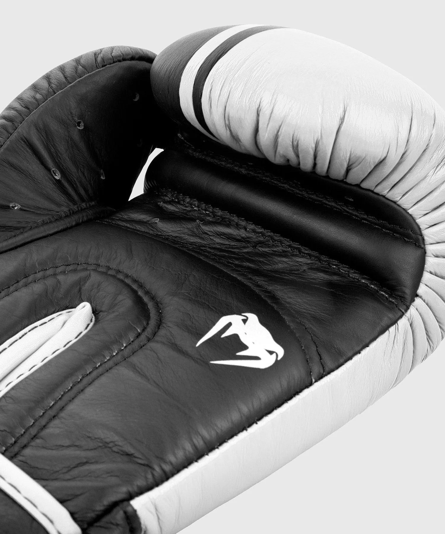 Venum Shield Pro Boxing Gloves Velcro - Black/White