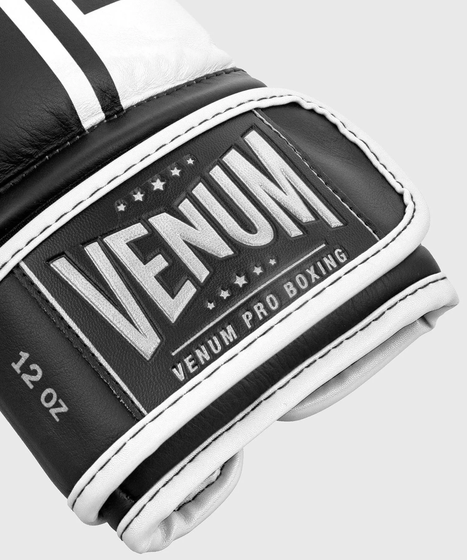 Venum Shield Pro Boxing Gloves Velcro - Black/White