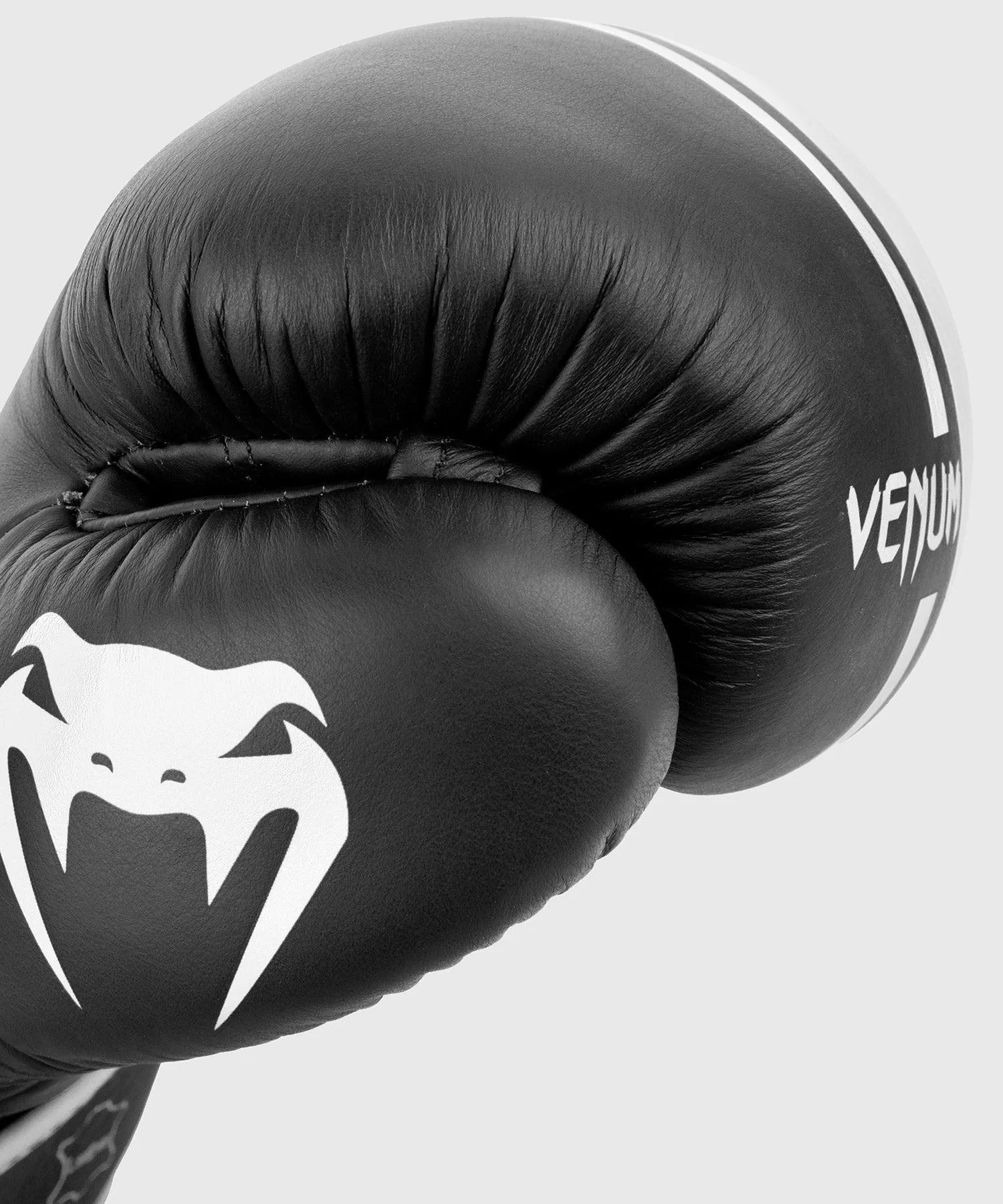 Venum Shield Pro Boxing Gloves Velcro - Black/White