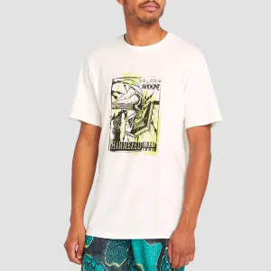 Volcom Hammered T-Shirt Off White