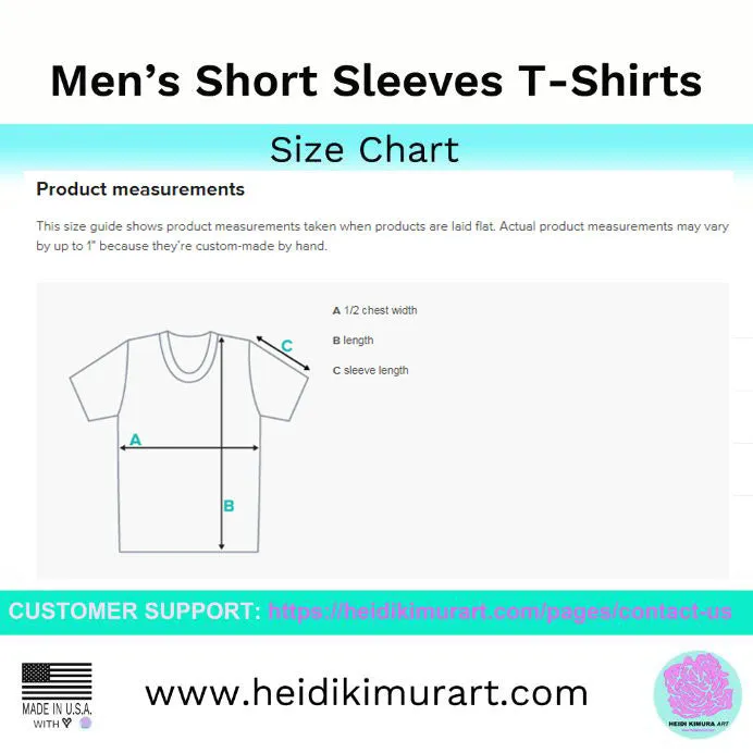 White Black Striped Men's T-shirt, Regular Fit Designer Short Sleeves Crew Neck Tees For Men