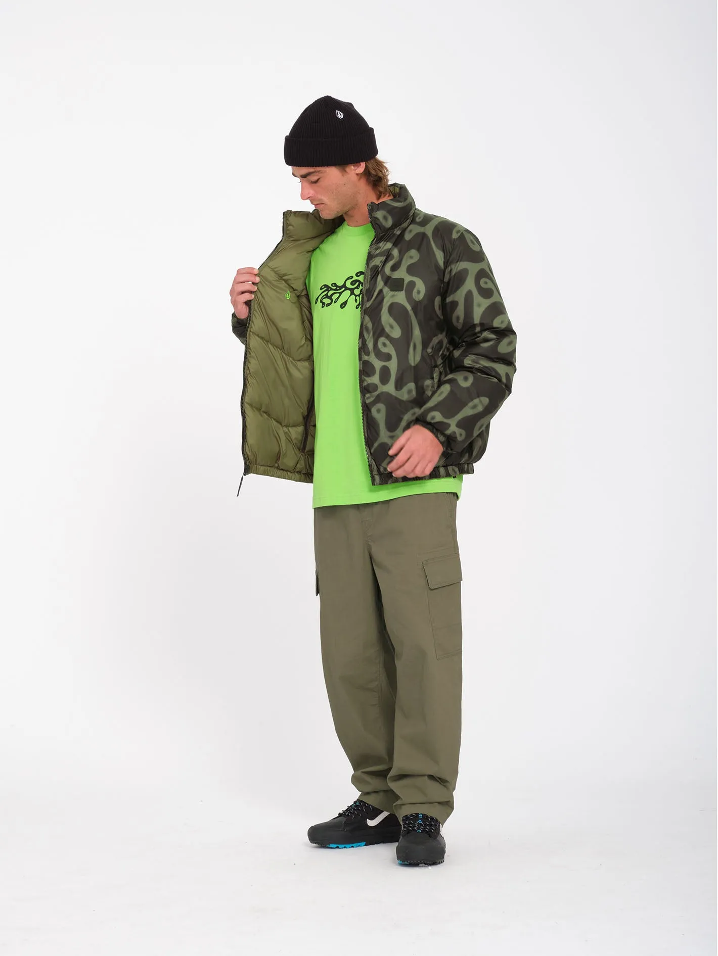 Zephyr Wallstone Jacket (Reversible) - Wintermoss